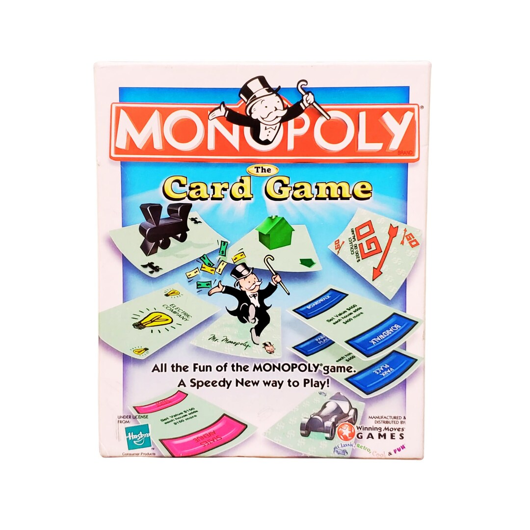 2000s Monopoly the Card Game, Complete, Like New, Instructions, by ...