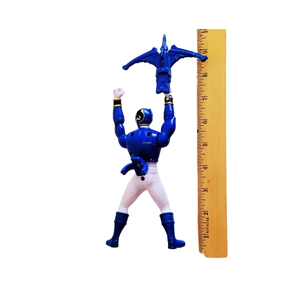 Dibujo De Samurái Power Ranger Azul