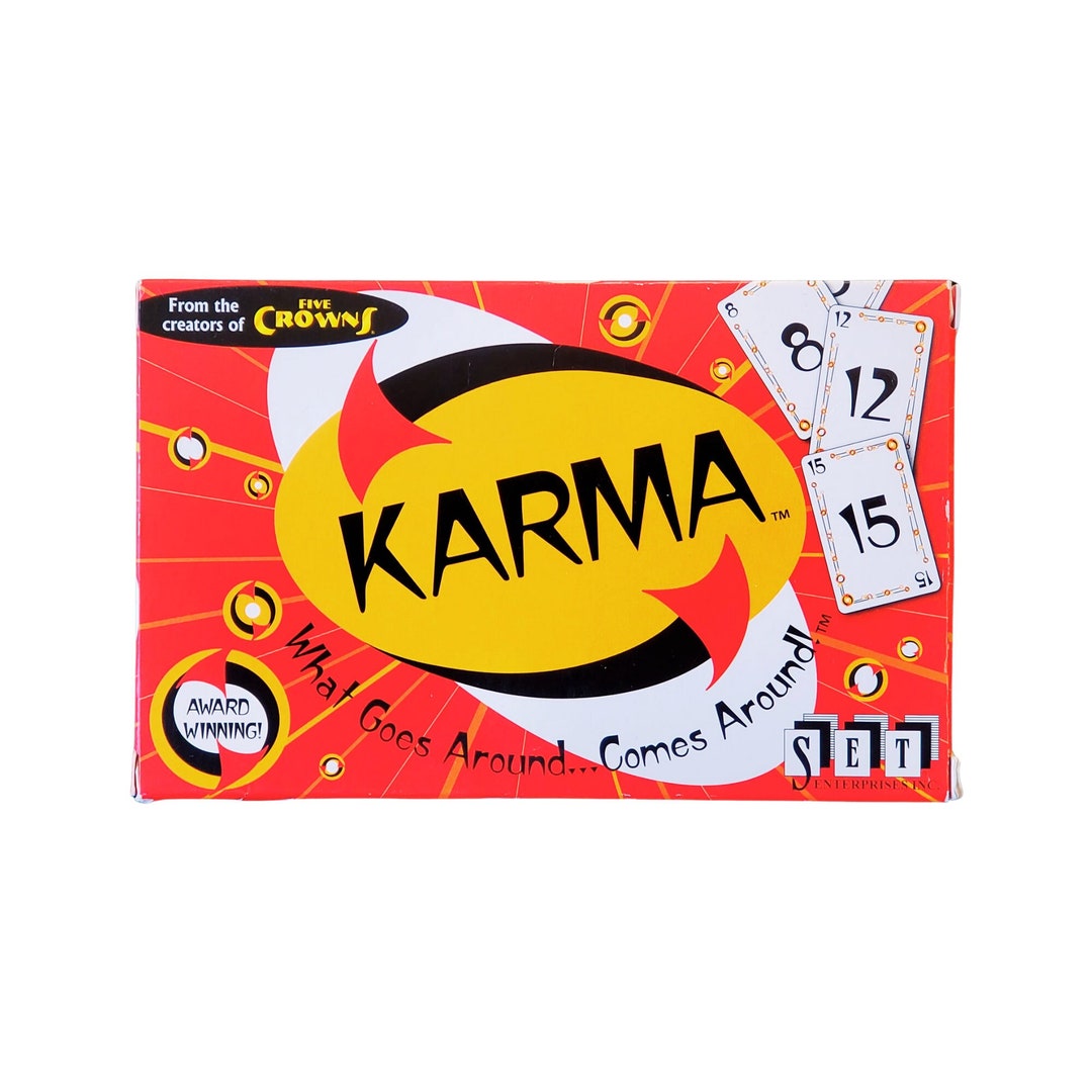 Karma Card Game, Complete/like New karma Game, Karma Board Game