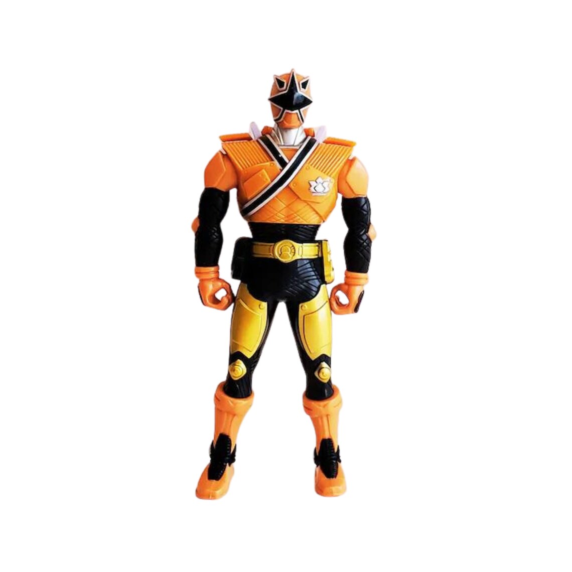 2000s Gold Power Ranger Action Figure, Switching Top Power Ranger