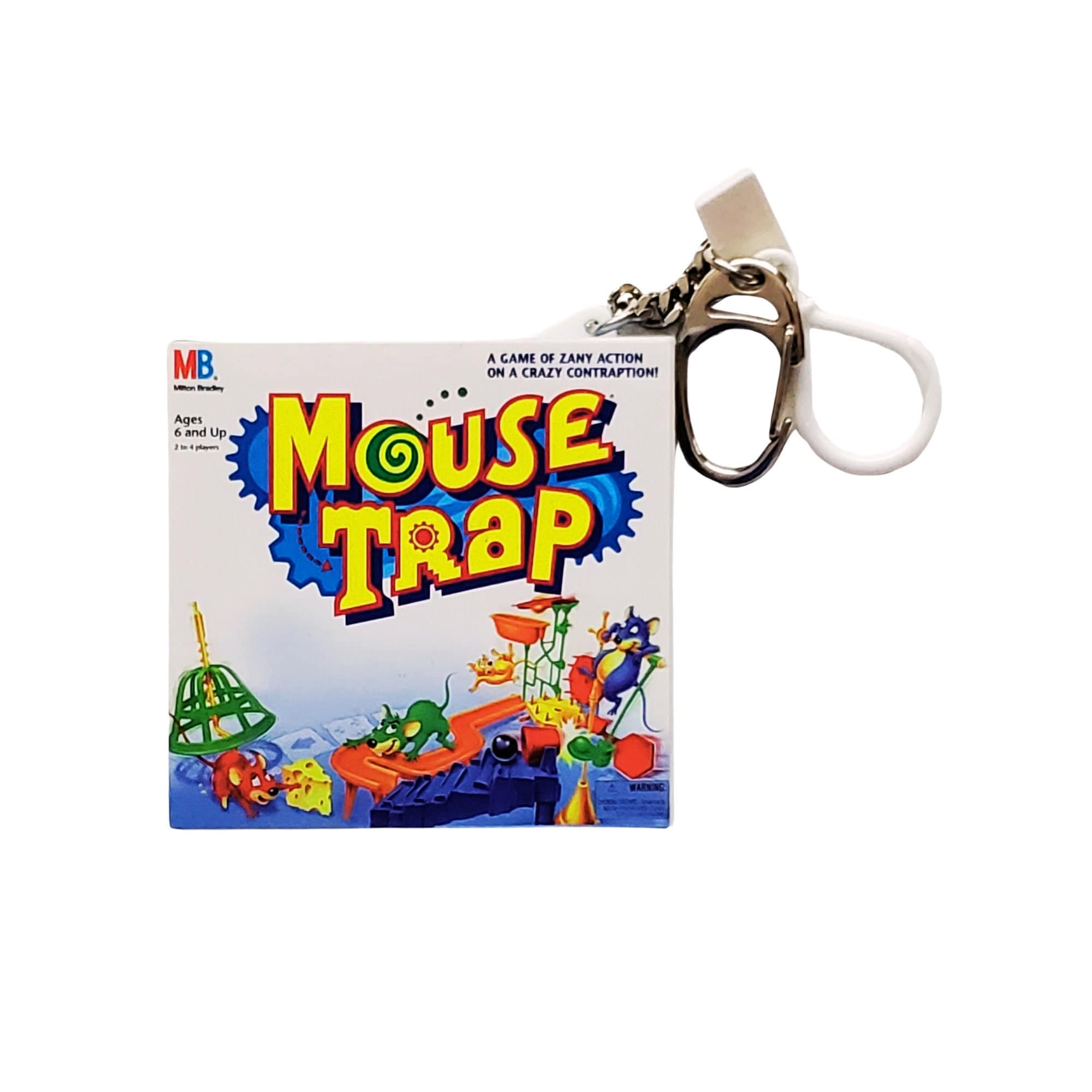 Vintage 1990s Miniature Mouse Trap Game, Complete, Excellent Condition, by Hasbro, World's Smallest Mouse Trap Board Game - miniature game