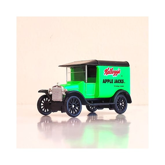 Vintage 1989 Matchbox Diecast 1921 Ford Model T Delivery Truck With Wagon Wheels Like New vintage Kellogs Delivery Truck Green Old Truck Etsy