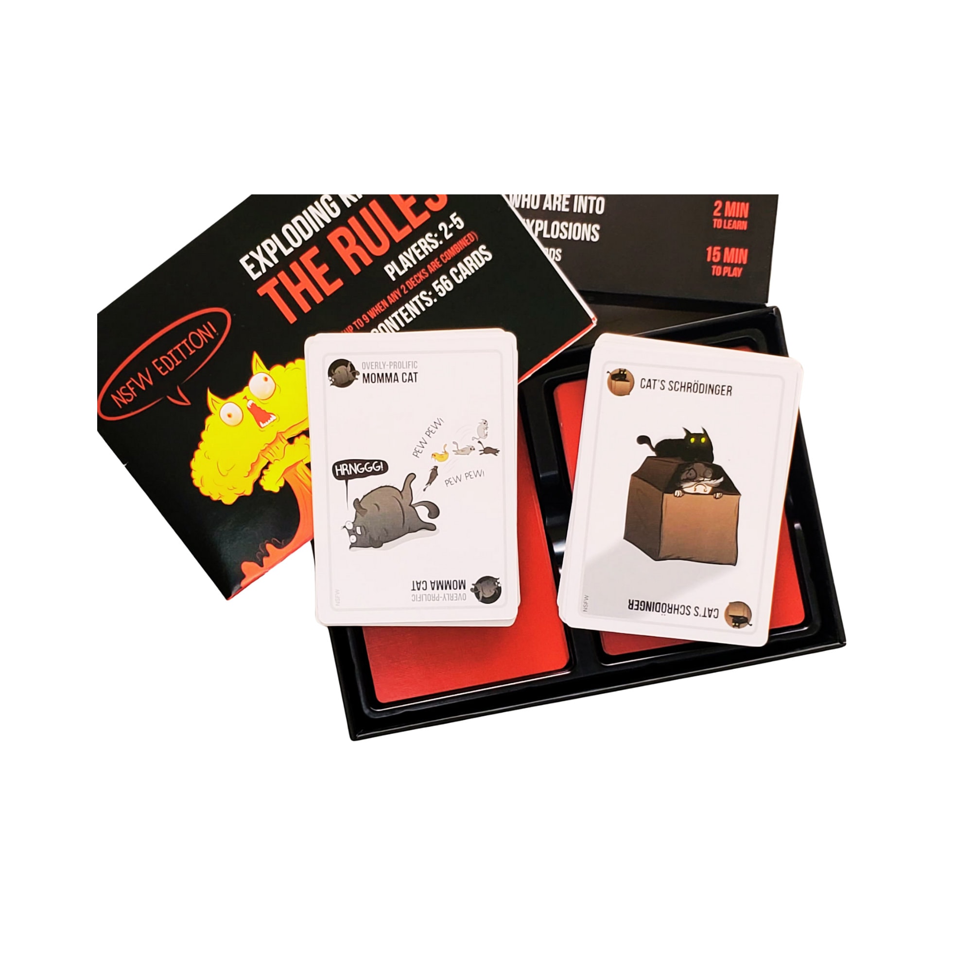 Exploding Kittens Card Game, NSFW Edition, Hard Box, Like New, Cats Card  Game, Cat Person Game Night Gift, Cat Decor, Bar, Boho Decor - Etsy