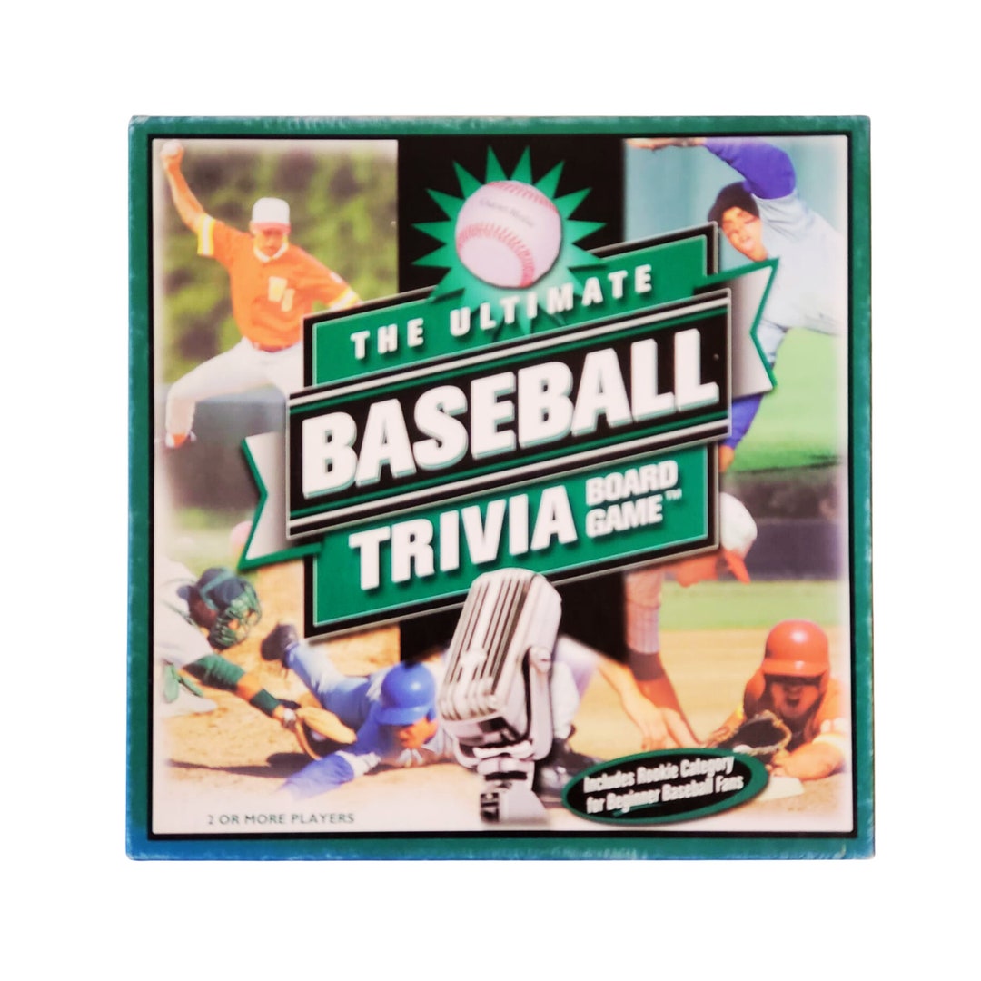 2000s the Ultimate Baseball Trivia Board Game, by Outset, Excellent