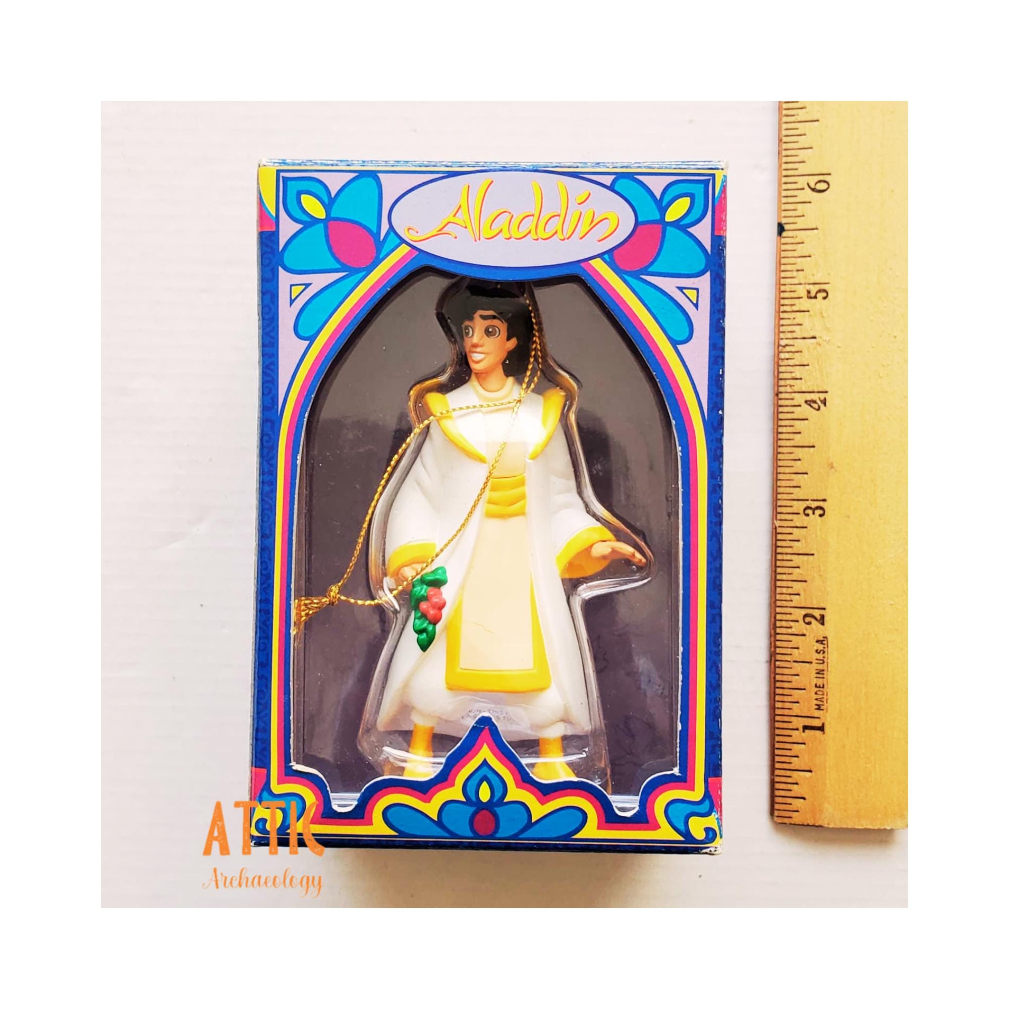 Aladdin Tree Vintage 1990s Disney's Aladdin Holiday Ornament, Like NEW in Box ...