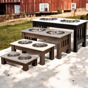 Parker Hardwood Pet Diner