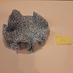 Handmade Crochet Hyperbolic Dishcloth/Washcloth