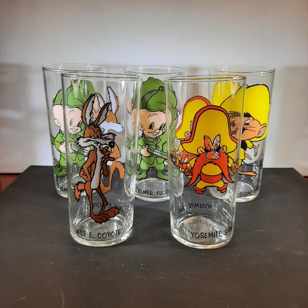 Vintage 1973 Looney Tunes -- Federal Glass -- Pepsi Collector Series -- Warner Bros