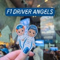 F1 Driver Angels l 2025 Driver Line-Up | Cute Formula One Stickers product logo
