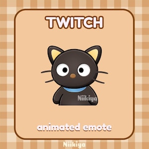 Choco Wiggle Animated Emote - Twitch & Discord || twitch emotes / chibi emote / animated emotes / Twitch Graphics / cat