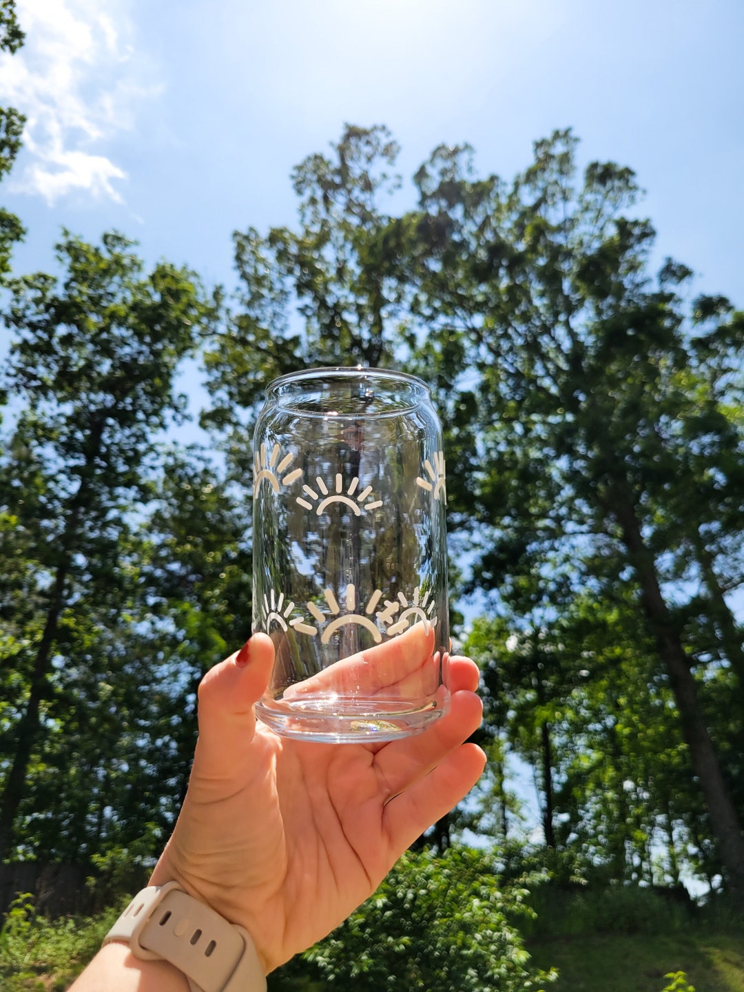 Color Changing Glass Cup Sun Beer Glass Can Yellow Color Changing Cup
