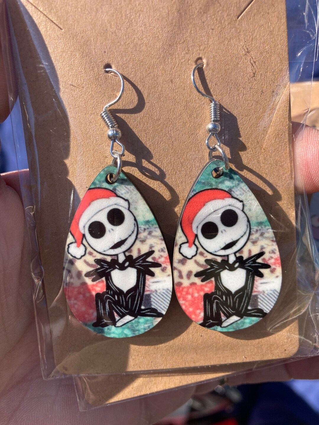 Jack Skellington Earrings Etsy