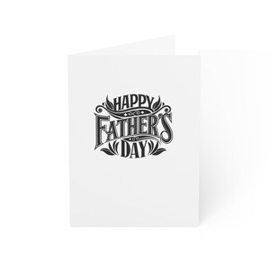Cartões de felicitações para o Dia dos Pais - Conjunto de 1, 10, 30 ou 50, perfeitos para comemorações, cartões feitos à mão, design exclusivo