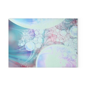 Elegant Glass Cutting Board with Abstract Design, Kitchen Decor, Unique Gift Idea, Modern Home Accessories, Food Prep Essential