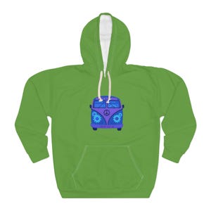Colorful Peace Sign Hoodie, Unisex Pullover, Bohemian Style, Retro Gift, Festival Wear, Eco-Friendly Fashion, Everyday Comfort