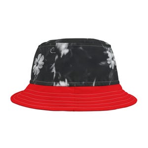 Chapéu de balde floral vintage - acessório de verão unissex, chapéu de praia