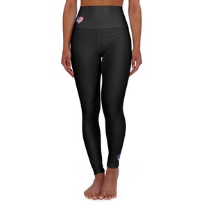High Waisted Yoga Leggings with USA Flag Design, Activewear, Fitness Leggings, Workout Pants, Athleisure Wear, Gym Gear, Stylish Yoga Pants