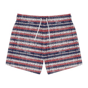 Bañadores patrióticos para disfrutar del verano, ropa de playa, Día de la Independencia, fiestas en la piscina, vacaciones y actividades al aire libre.