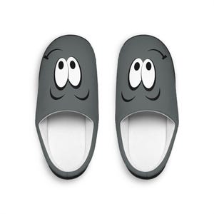 Men&#39;s Fun Slippers with Smiley Faces, Cozy Home Footwear, Gift for Men, Relaxation, Indoor Comfort, Casual House Shoes