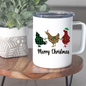 Well Hung Christmas Travel Coffee Mug – Turquoise and Tequila