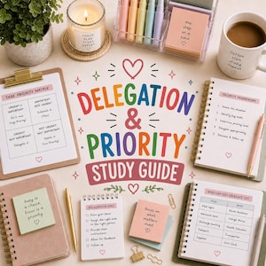 Nursing Delegation Cheat Sheet NCLEX Prioritization & Delegation Bundle | RN vs LPN vs uap Guide | Nursing School Study Sheets | 5 Page pdf