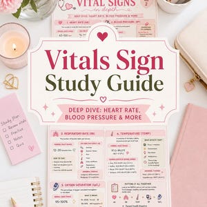 Vitalzeichen Spickzettel-Bundle | Öffnet die Tür und öffnet die Tür zum Lesezeichen