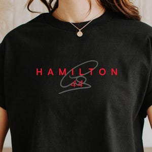Lewis Hamilton F1 Ferrari Signature Shirt | Ferrari Formula 1 T-Shirt | Lewis Hamilton Formula 1 Gift | Formula 1 Apparel | F1 Gift Unisex