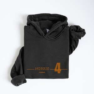 TYI Lando Norris Neutral Harajuku Cartoon Hip Hop Fashion Clothing F1 Racing Fan Hoodie Male/Female
