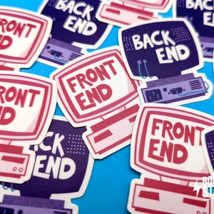 Front End Sticker Code Sticker Coding Sticker Programmer Sticker ...