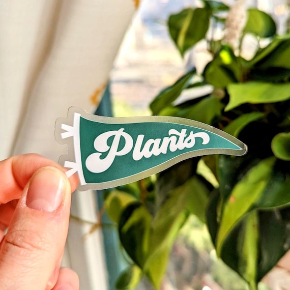 Plant Parent Sticker | Retro Botanical Decal | Plant Lover Gift