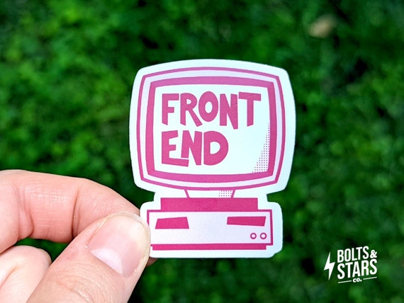 Front End Sticker Code Sticker Coding Sticker Programmer - Etsy
