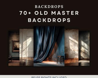 Plus de 70 arrière-plans de studio de maîtres anciens, superpositions de fonds beiges vintage pour studio de mariage maternité photographie Texture arrière-plan Photoshop