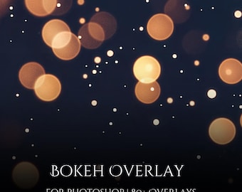 80+ High Resolution Bokeh Overlay Bundle, Stock Photo Overlays for Photography, Retro Bokeh & Lens Flare for Canva, Photoshop