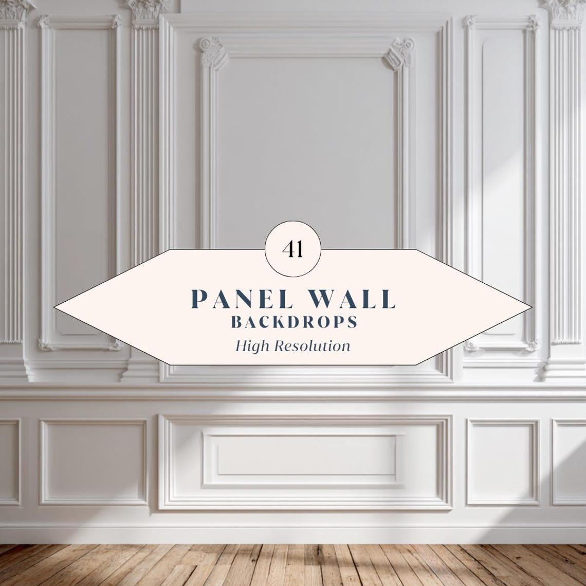 Display Panel Backgrounds 41 Panel Wall Backdrops – White Wall Panel Backgrounds for Photography ...