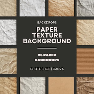 25 Texturas de Papel, Sobreposições de Fundo para Retrato no Photoshop, Texturas para Photoshop, Fundos de Belas Artes, Vintage, Mestres Antigos