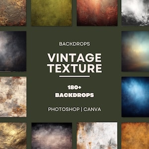 Más de 180 texturas de fondo, superposiciones de fondo para retratos en Photoshop, texturas para Photoshop, fondos de bellas artes, estilo vintage, maestros antiguos.