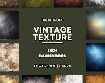180+ Backdrop Textures, Portrait background Photoshop Overlays, Textures for Photoshop, Fine Art Backdrops, Vintage, Old Masters