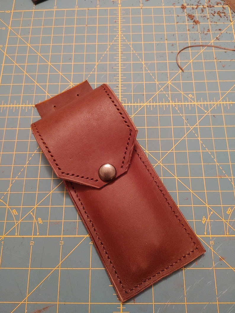 Leather Belt Holder for Pens Etsy