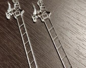 ODM AoT Gear Sword Inspired Acrylic Earrings