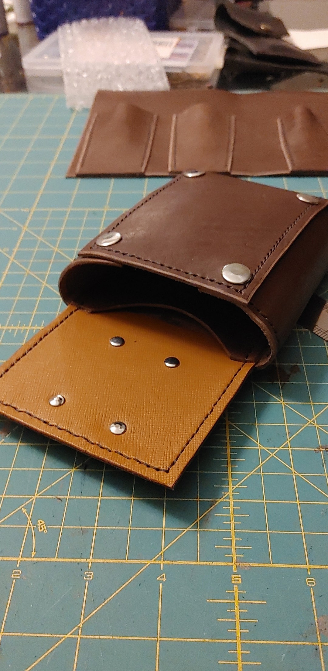 Handheld Scanner Holder for Belts Leather Retail Holder Etsy