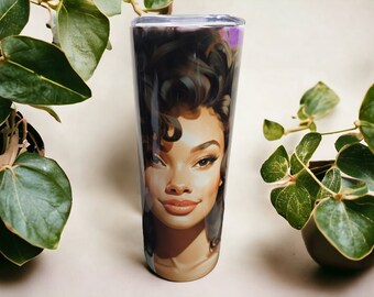 Afrocentric Woman 20 oz tumbler