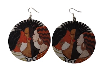 Afrocentric earrings , Afrocentric Jewelry, African Earrings