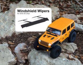 SCX24 Jeep Windshield Wipers - SCX24 Accessories