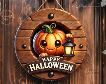 Welcome To Our Web – Targa In Latta Decorativa Ragno Viola Per Halloween, 15x30cm - copertina