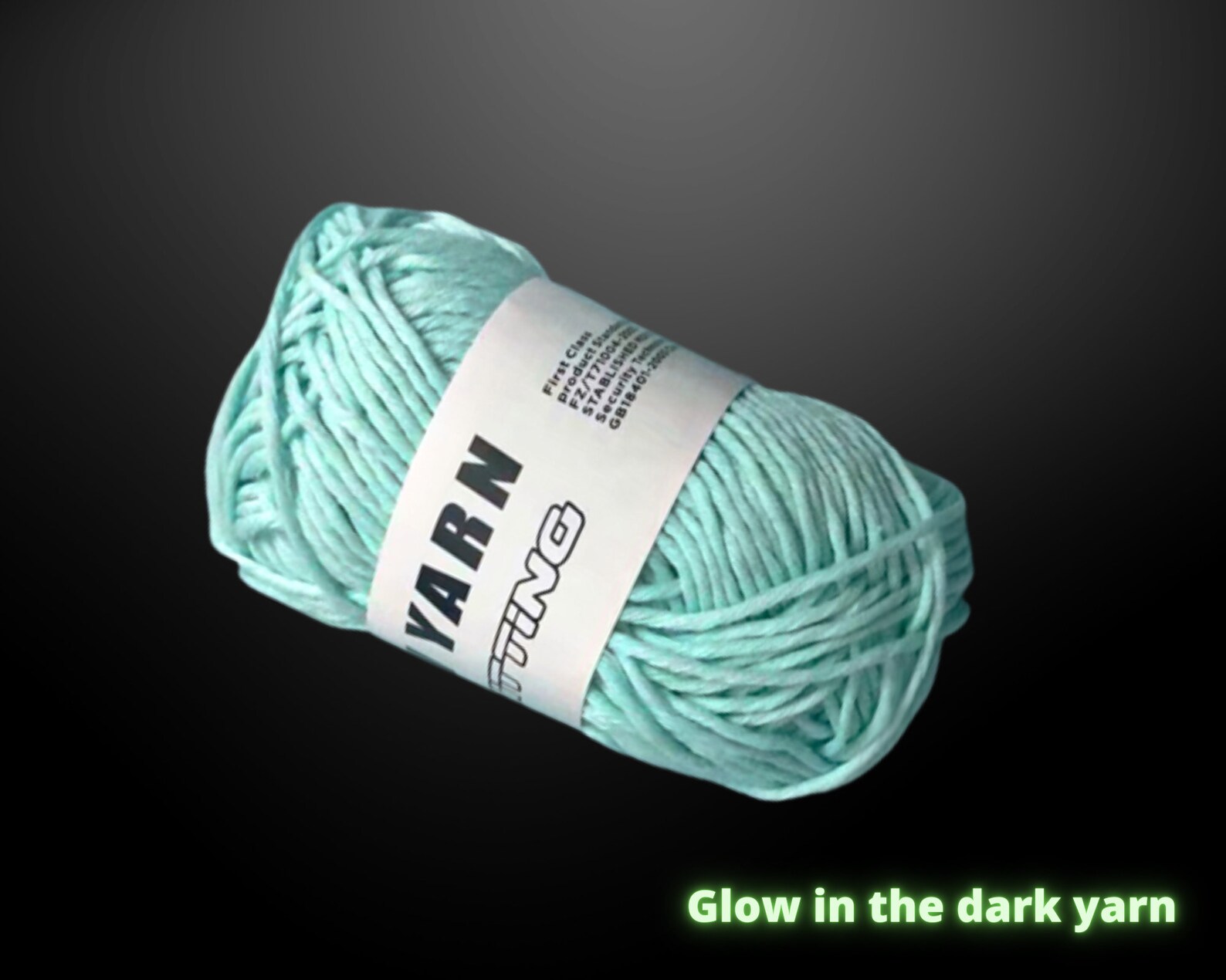 Glow in the Dark Yarn Phosphorescent Wool Polyester Luminous Etsy