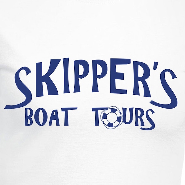 Skipper's Boat Tours Cut Files | Cricut | Silhouette Cameo | Svg Cut Files | Digital Files | PDF | Eps | DXF | PnG | Gilligan