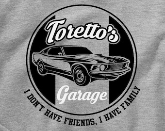 Toretto es Garage Cut Dateien | Cricut | Silhouette Cameo | Svg Cut Dateien | Digitale Dateien | PDF | Eps | DXF | PnG | Schnell & Furious