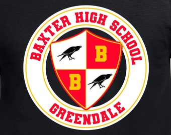 Baxter High School Cut Dateien | Cricut | Silhouette Cameo | Svg Cut Dateien | Digitale Dateien | PDF | Eps | DXF | PnG | Greendale