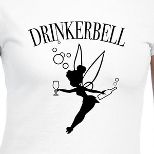 Drinkerbell Cut Files / Cricut / Silhouette Cameo / Svg Cut Files / File digitali / PDF / Eps / DXF / PNG / Fairy