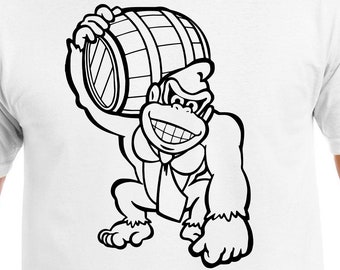 Donkey Kong Cut Files | Cricut | Silhouette Cameo | Svg Cut Files | Digital Files | PDF | Eps | DXF | PNG | Donkey Kong